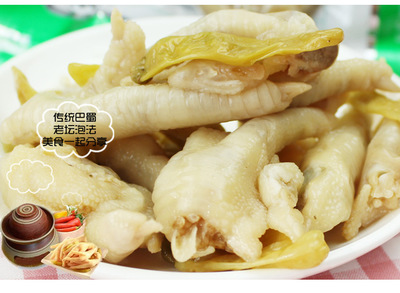 【批發(fā)重慶特產(chǎn)休閑食品有友泡椒鳳爪 雞爪 3.5元/袋 100g一件代發(fā)】?jī)r(jià)格,廠家,圖片,肉干、肉脯,重慶生寶城農(nóng)副產(chǎn)品-